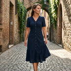Delmine | Robe chemise légère