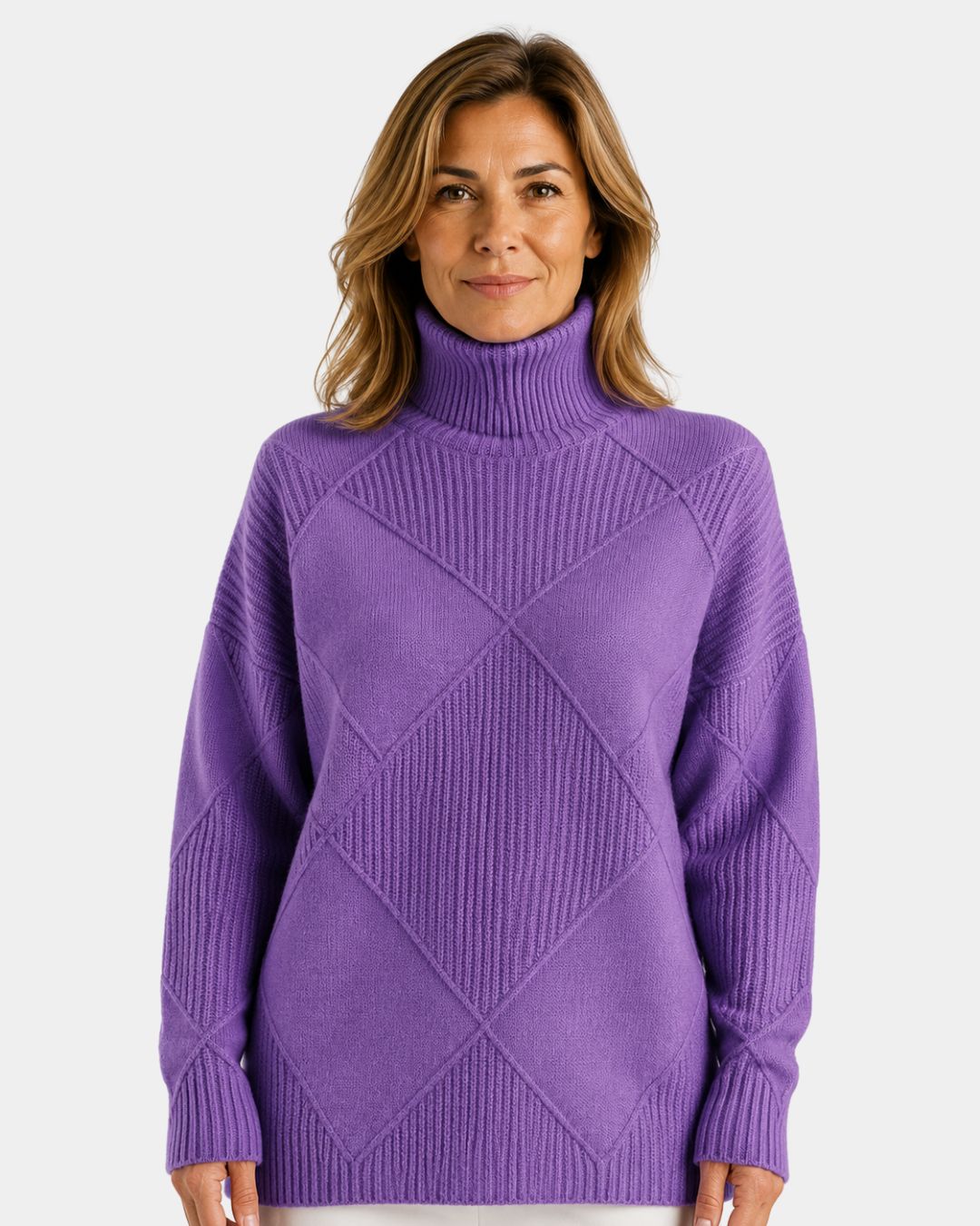 Lauren | Pull luxe à col haut