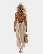 Milana | Robe maxi flottante