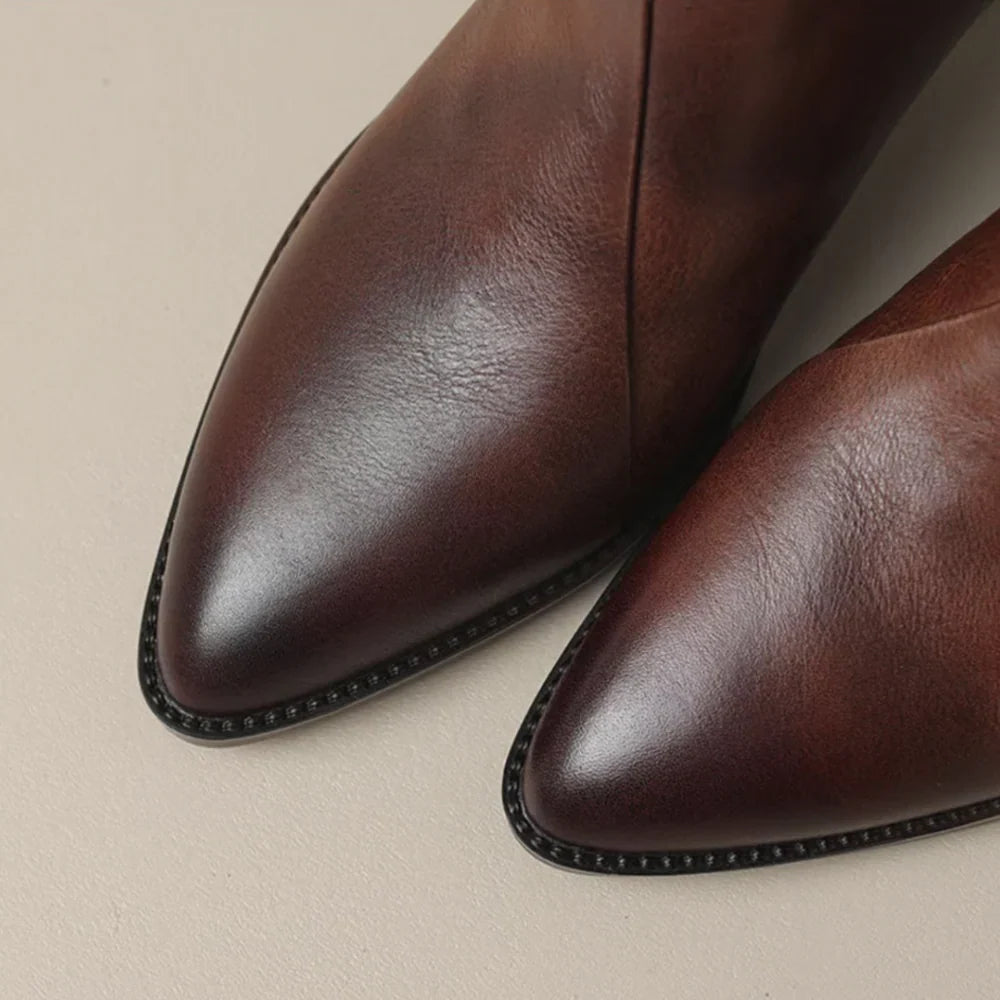 Viela | Bottines Orthopédiques en Cuir ⏐ Édition Premium