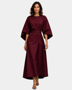 Ariane | Robe Maxi à Manches Kimono