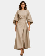 Ariane | Robe Maxi à Manches Kimono