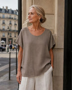 Délie | Blouse décontractée idéale pour l'été