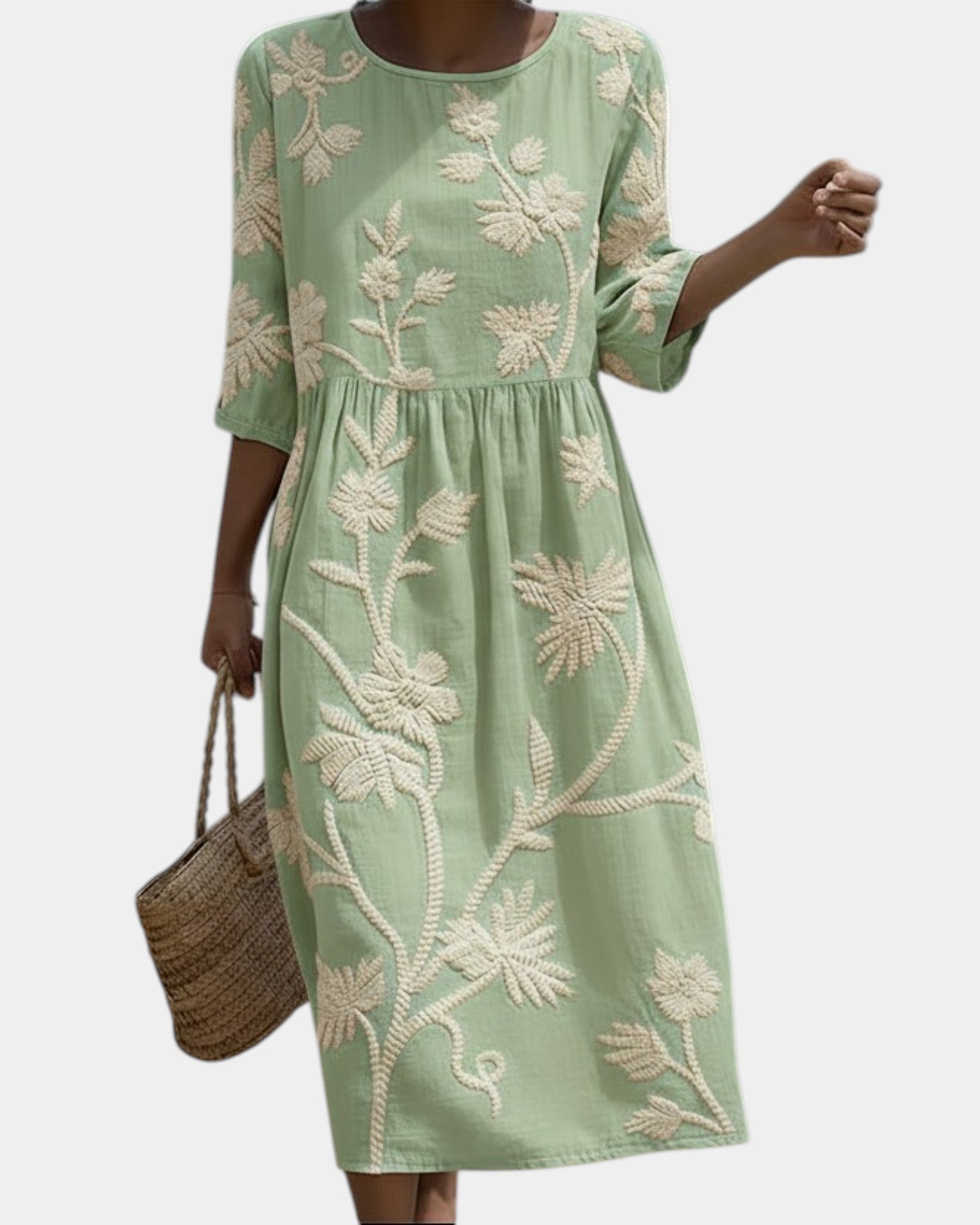 Elvire | Robe Florale Élégante