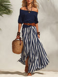 Étiennette | Ensemble blouse et jupe style méditerranéen