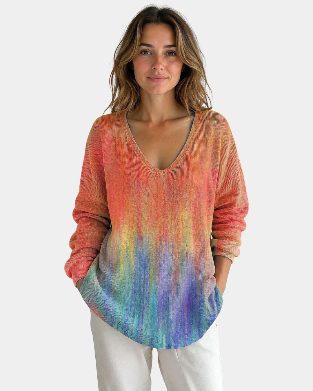Sophie | Pull à col en V