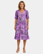 Adèle | Robe avec décolleté en V
