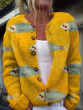 Anouk™ | Cardigan en maille vintage