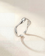 Armelle | Bague ondulée