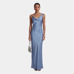 Philippine | Robe Maxi Satin Femme