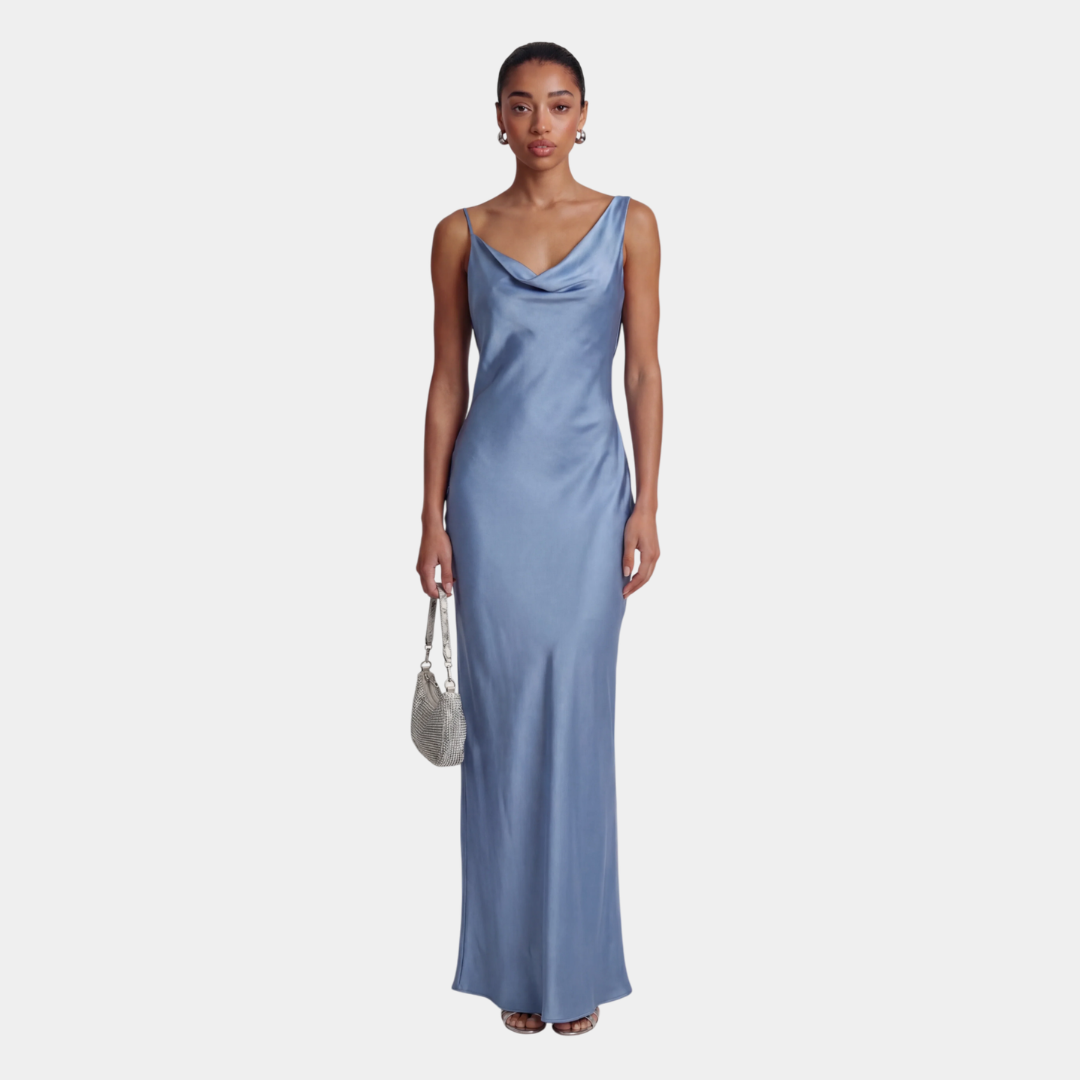 Philippine | Robe Maxi Satin Femme