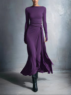 Renee | Robe Maxi Drapée