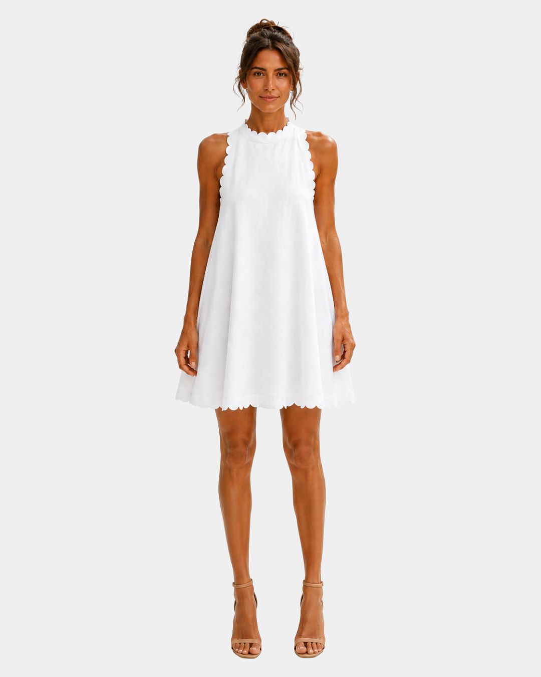 Agneline | Robe Courte Minimaliste