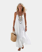 Milana | Robe maxi flottante