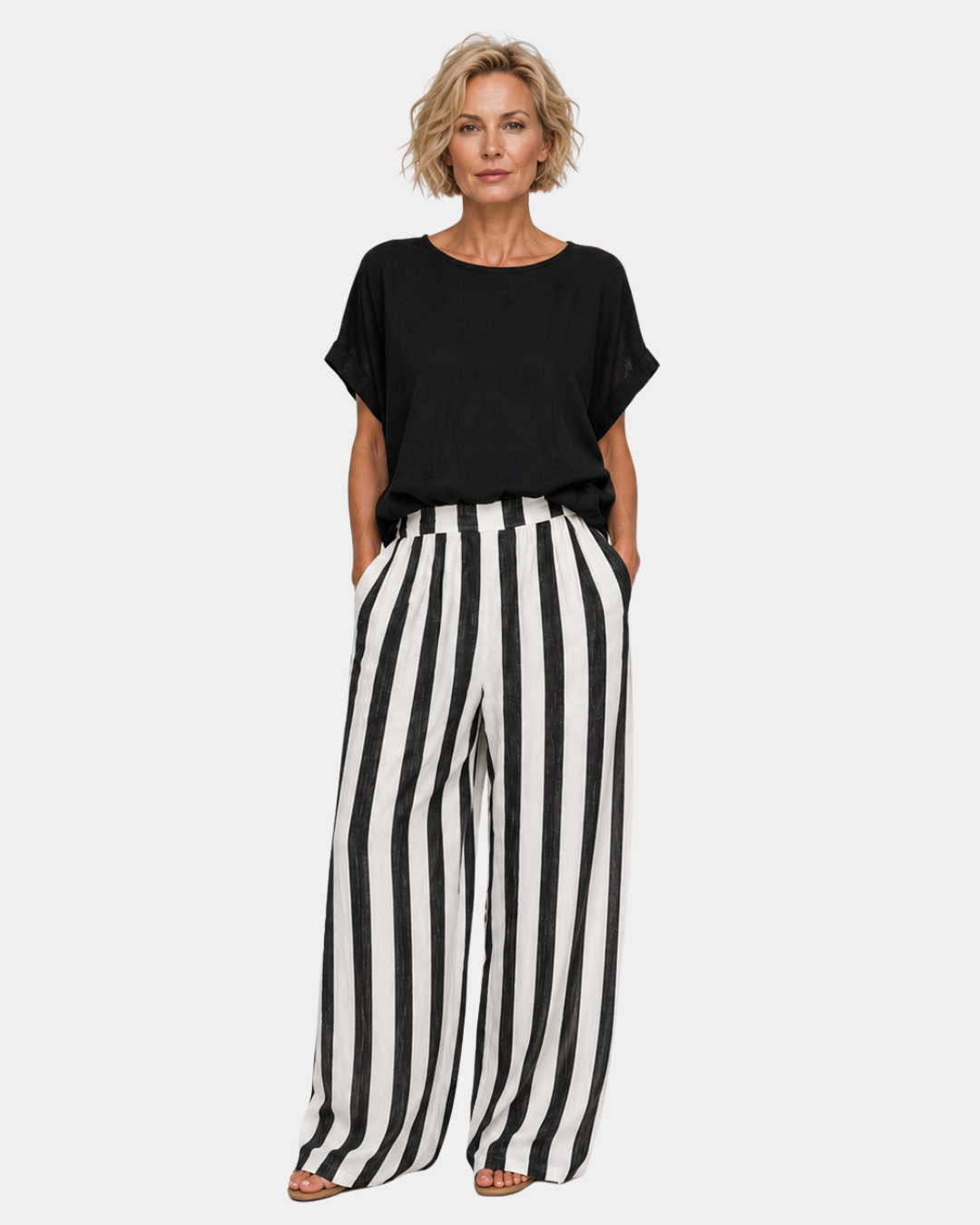 Blithilde | Ensemble t-shirt et pantalon d'été