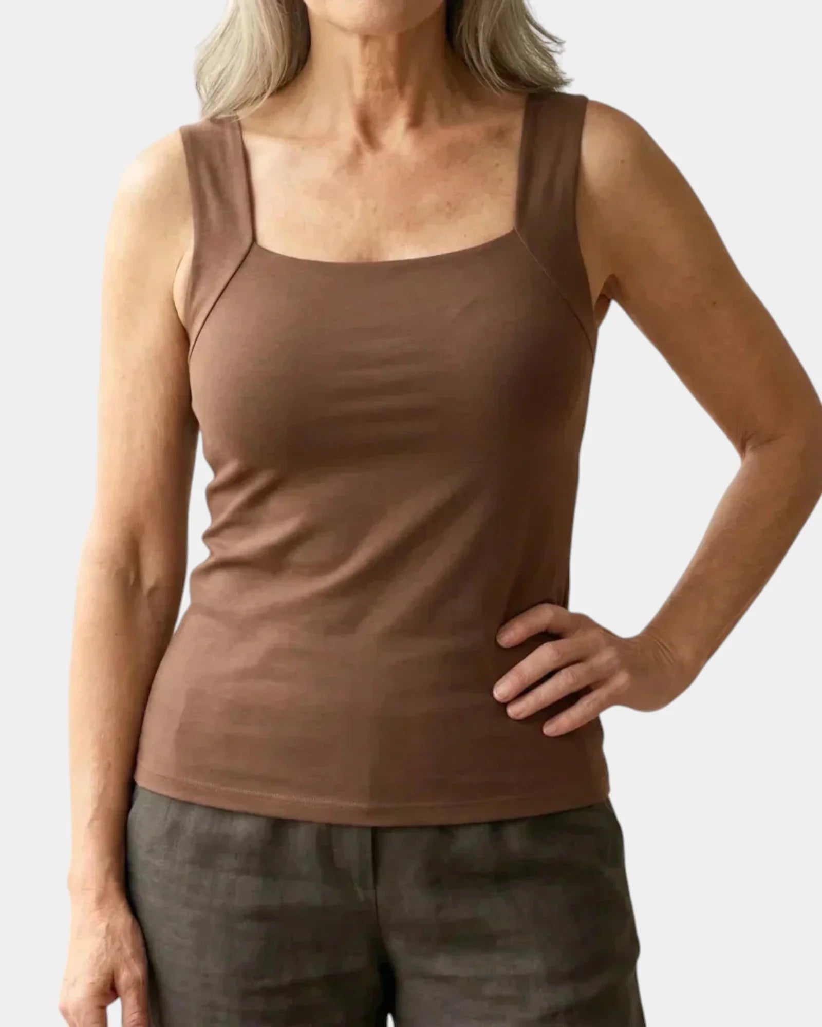 Roxanne | Top avec soutien-gorge intégré confortable