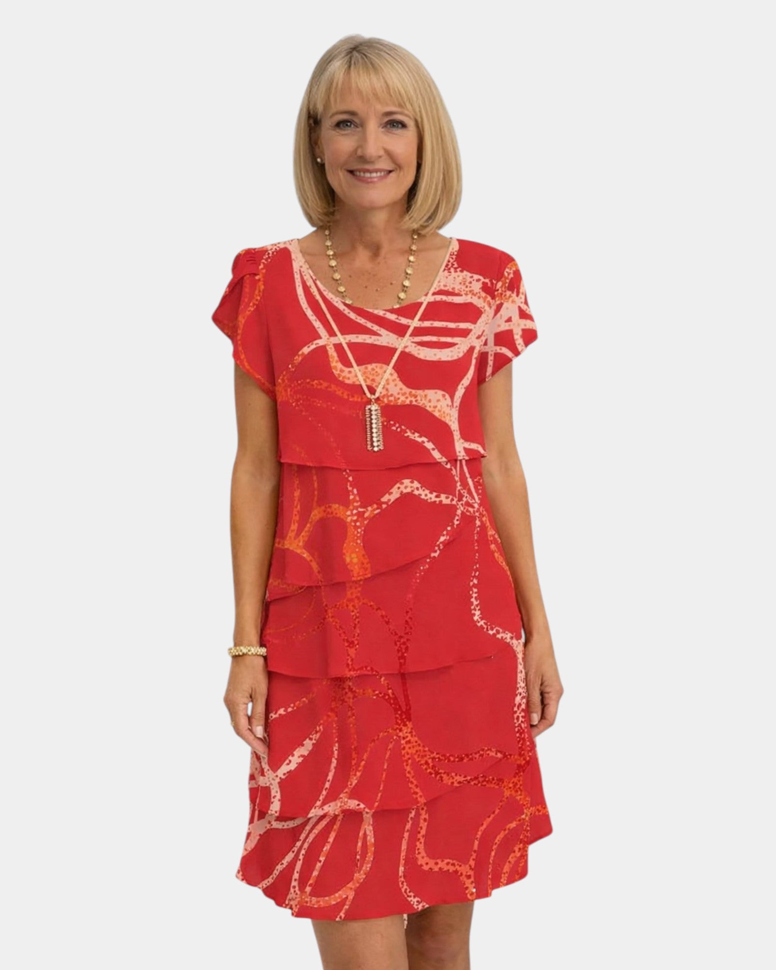 Colombe | Robe à volants élégante et confortable