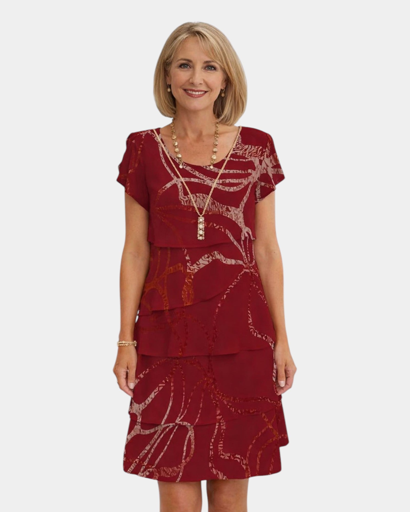 Daphné | Robe à volants élégante et confortable