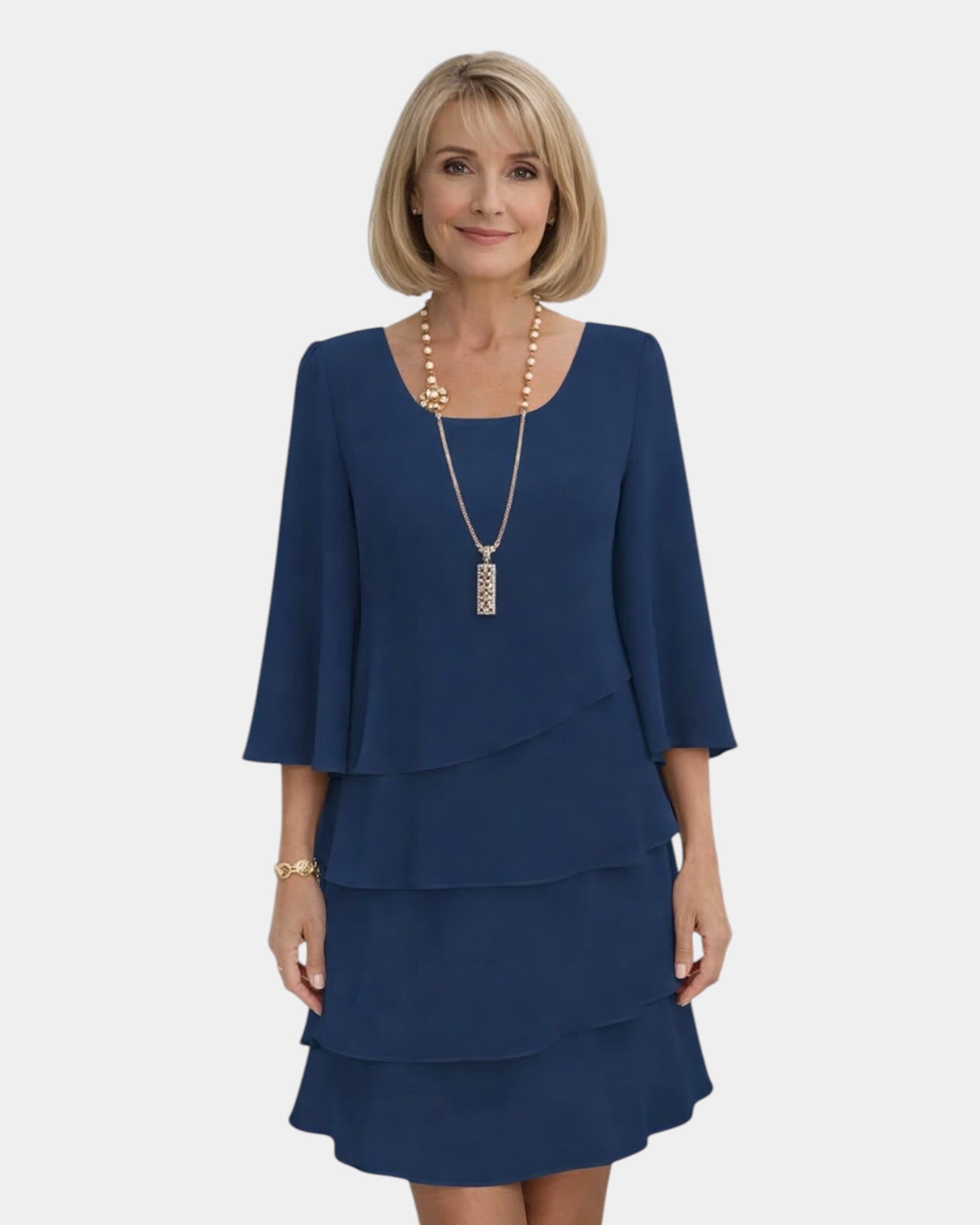 Thaé | Robe à volants élégante et confortable