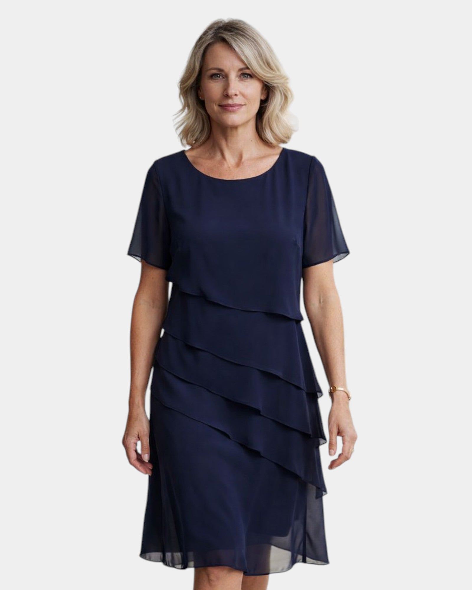 Vérane | Robe à volants élégante et confortable