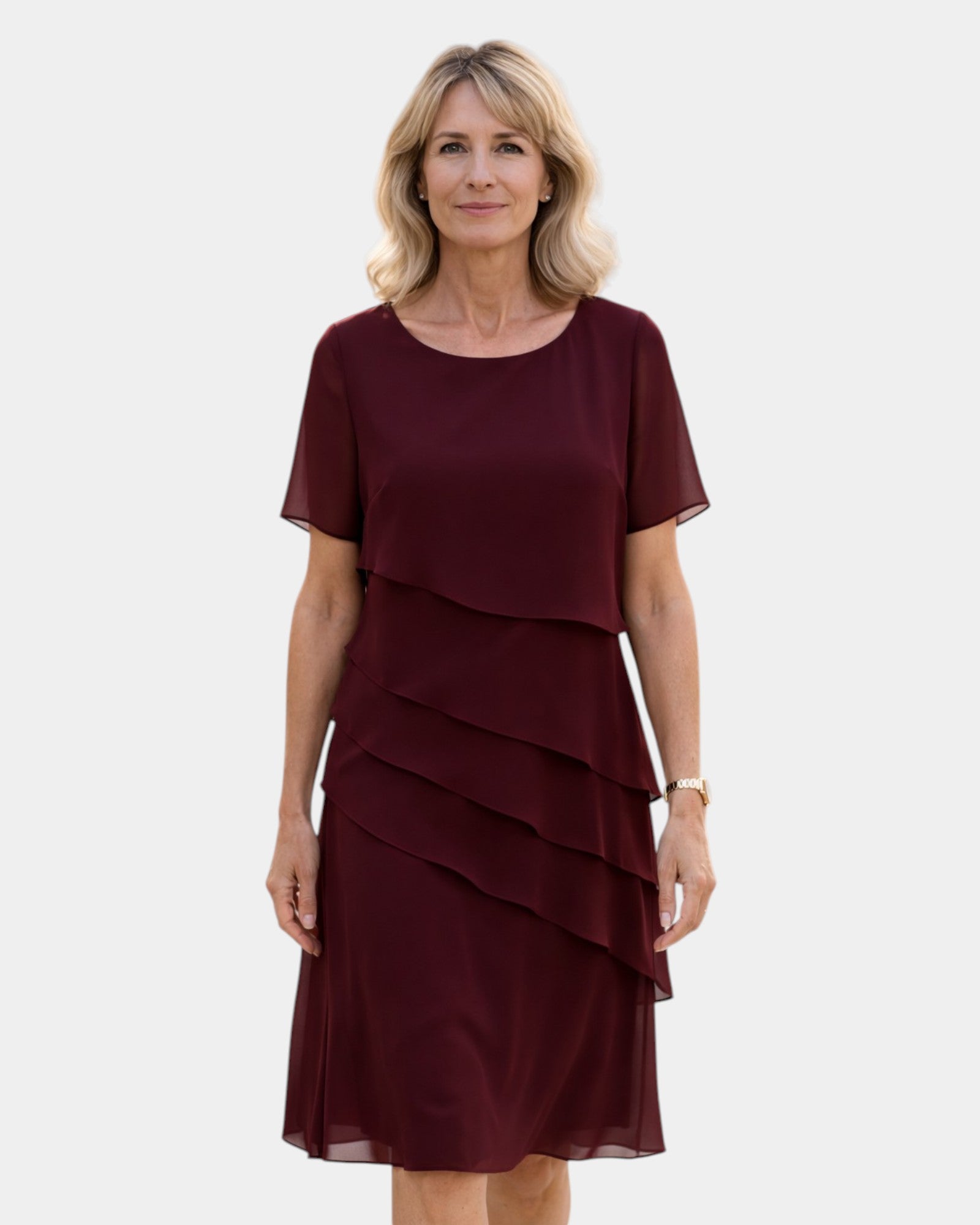 Vérane | Robe à volants élégante et confortable