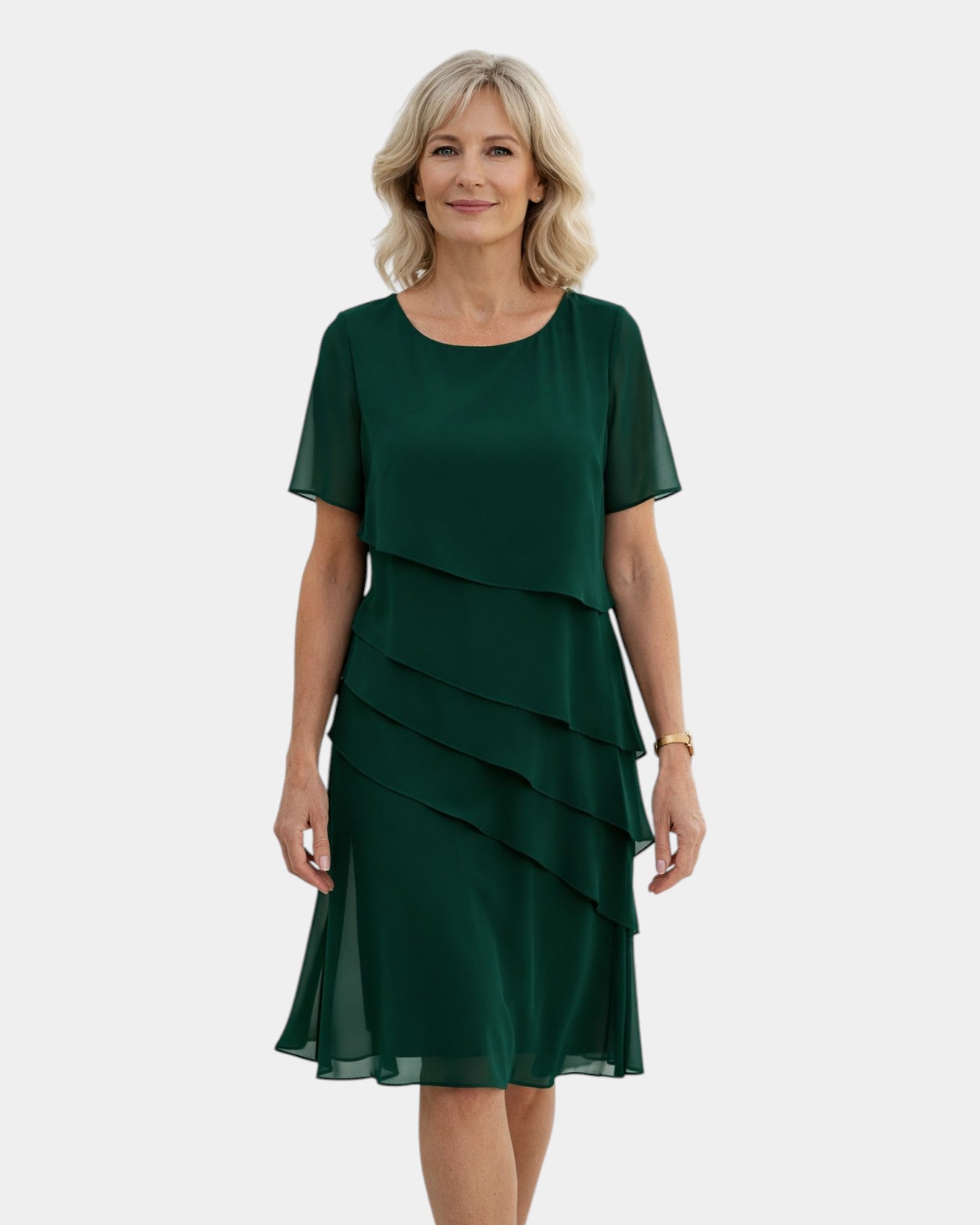 Vérane | Robe à volants élégante et confortable