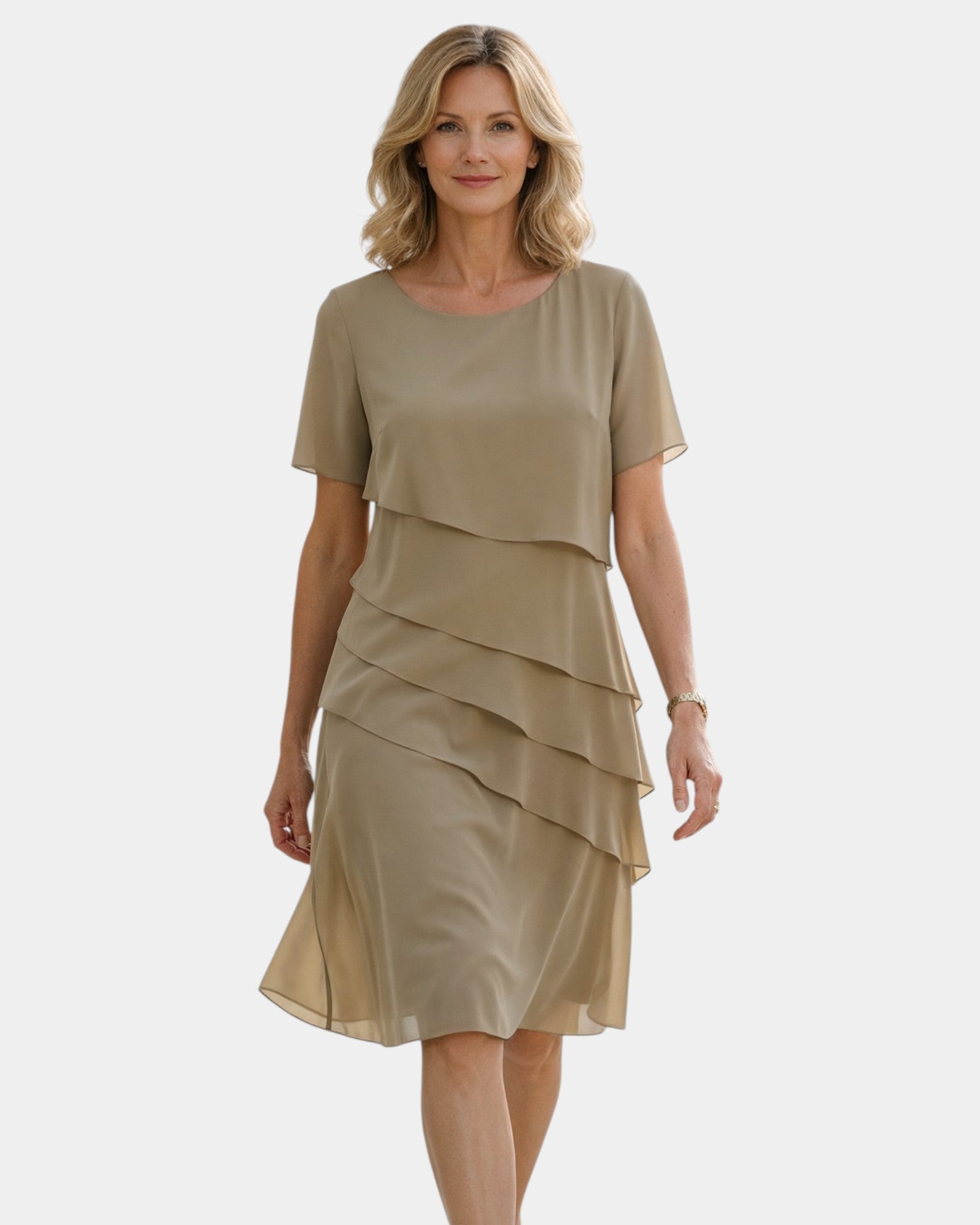 Vérane | Robe à volants élégante et confortable