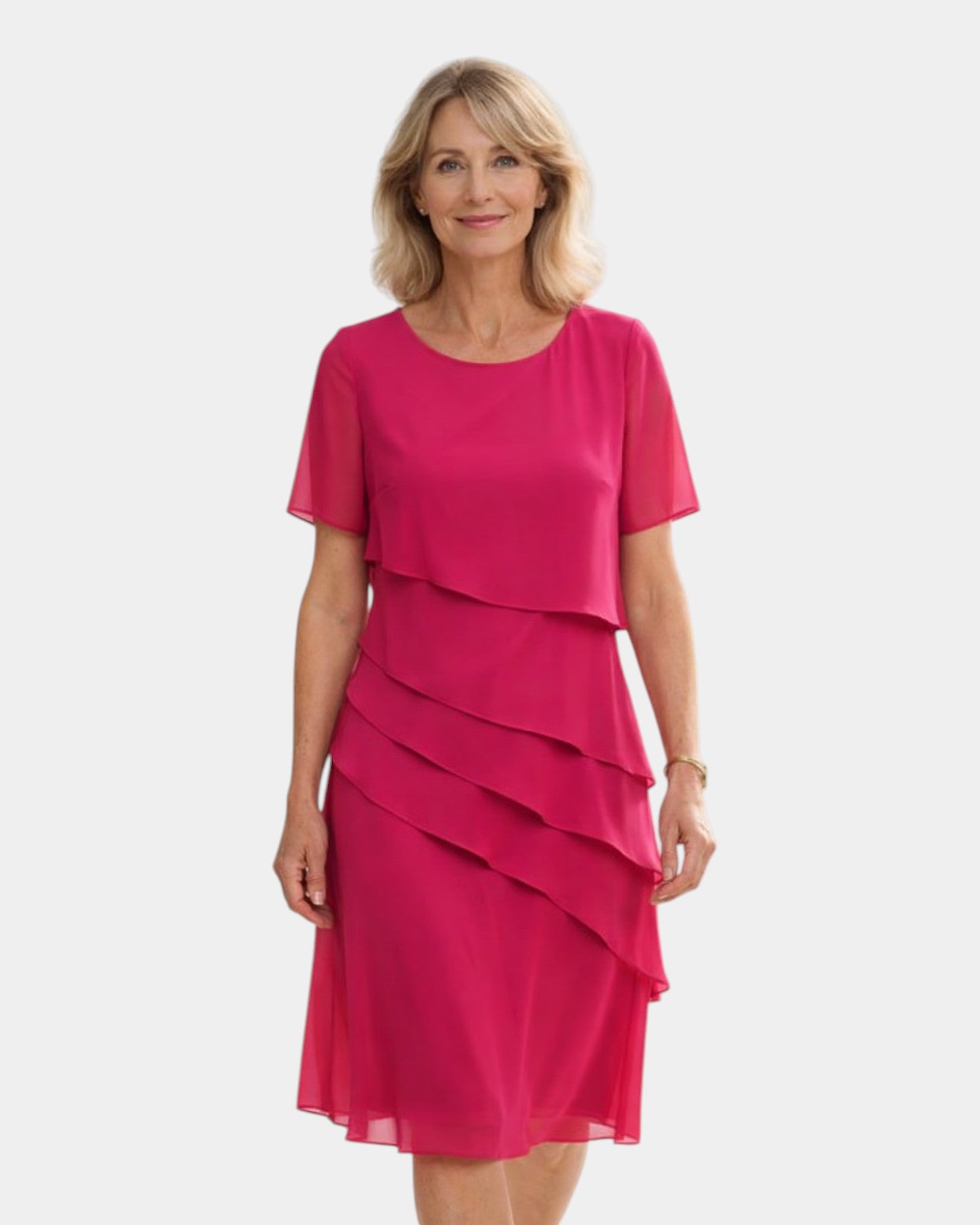 Vérane | Robe à volants élégante et confortable