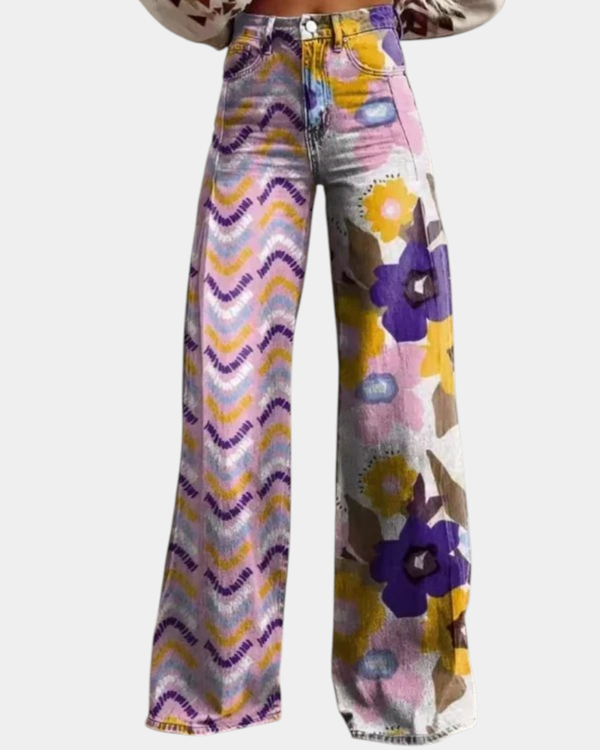 Isadora | Pantalons Boho Fleurs