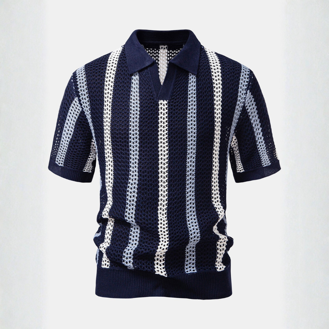 Polo à V et Pantalons Courts