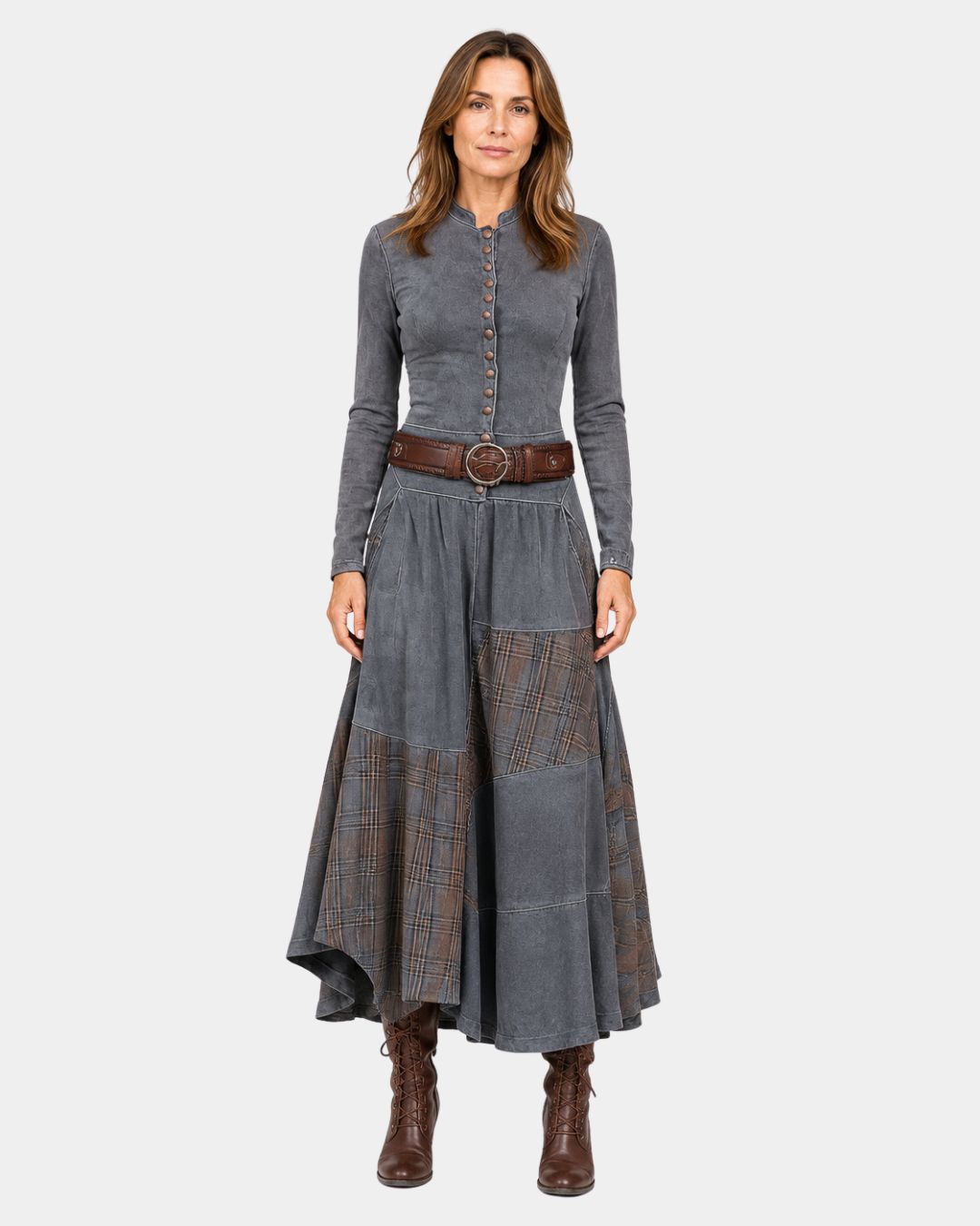 Leonora | Robe longue vintage