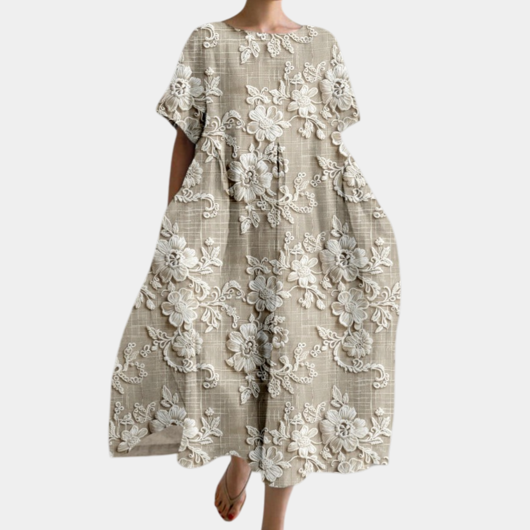 Olivia | Robe à Imprimé Floral