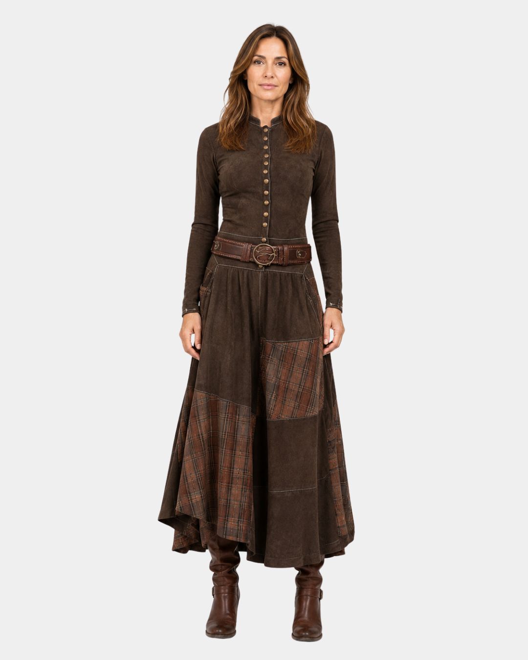 Leonora | Robe longue vintage