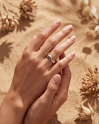 Armelle | Bague ondulée