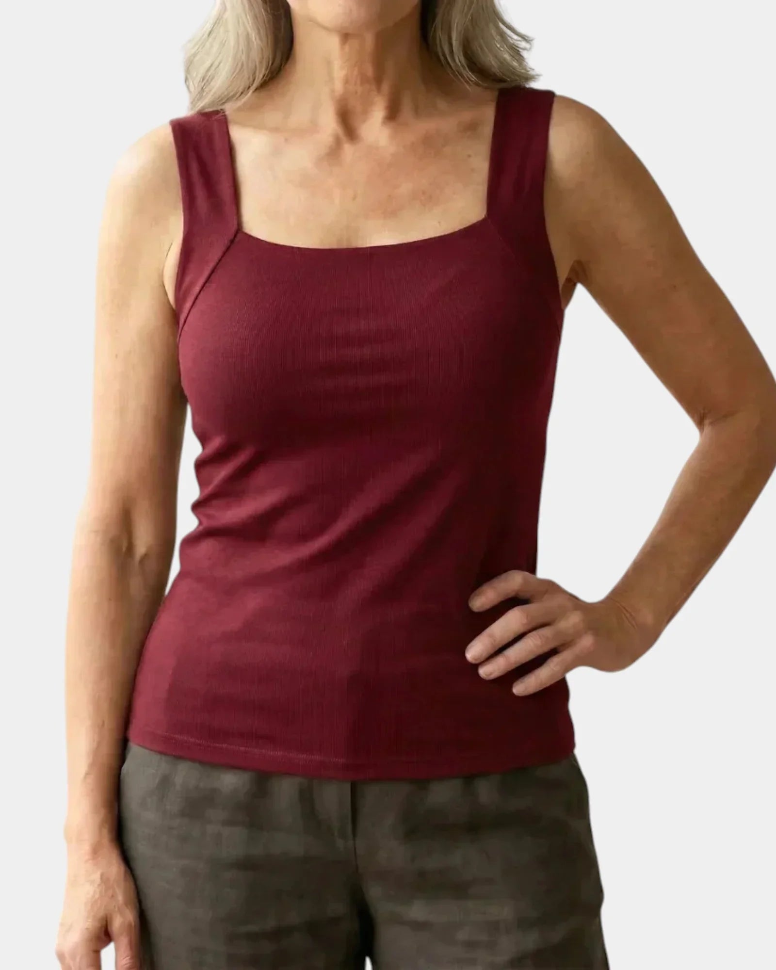 Roxanne | Top avec soutien-gorge intégré confortable
