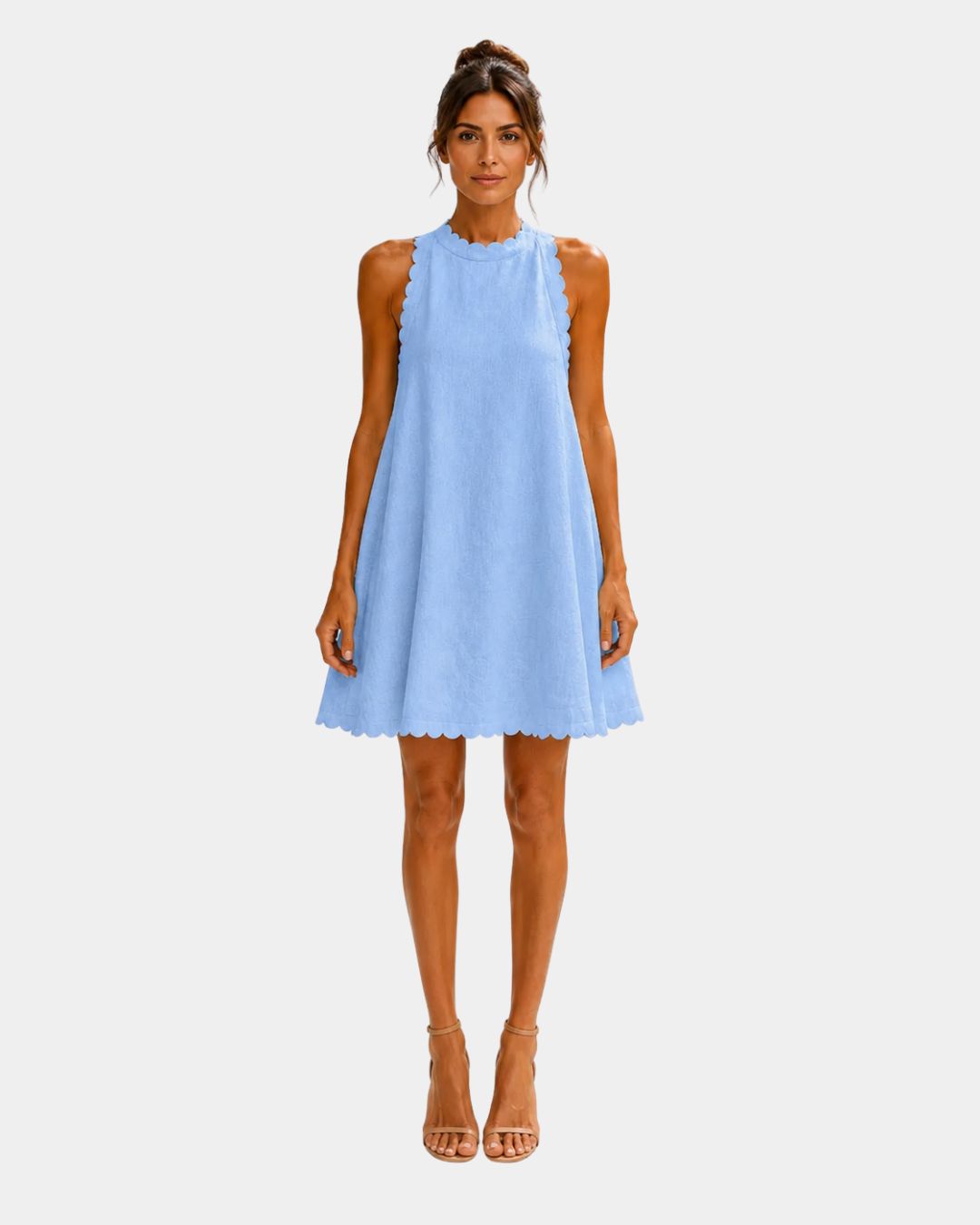 Agneline | Robe Courte Minimaliste