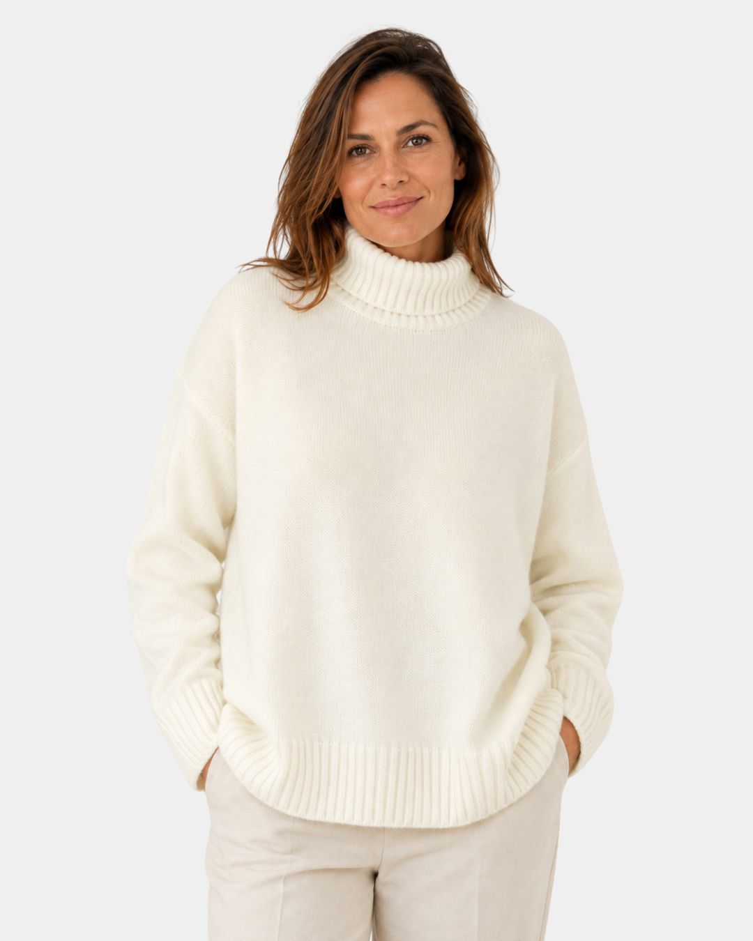 Irena | Pull Doux à Col Roulé