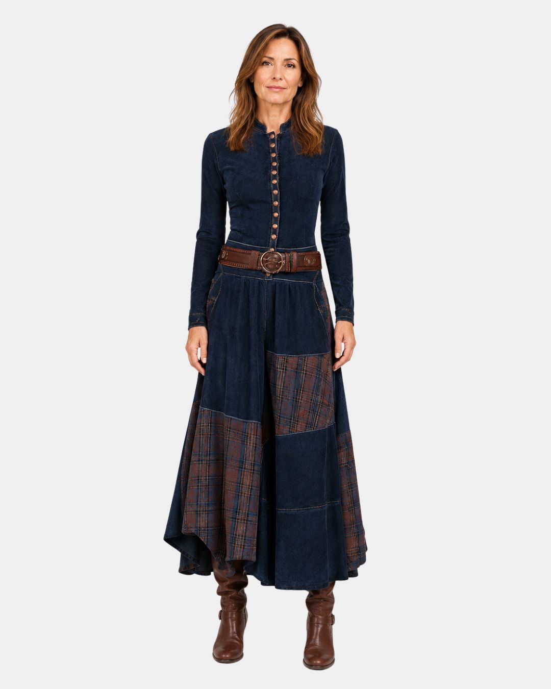 Leonora | Robe longue vintage