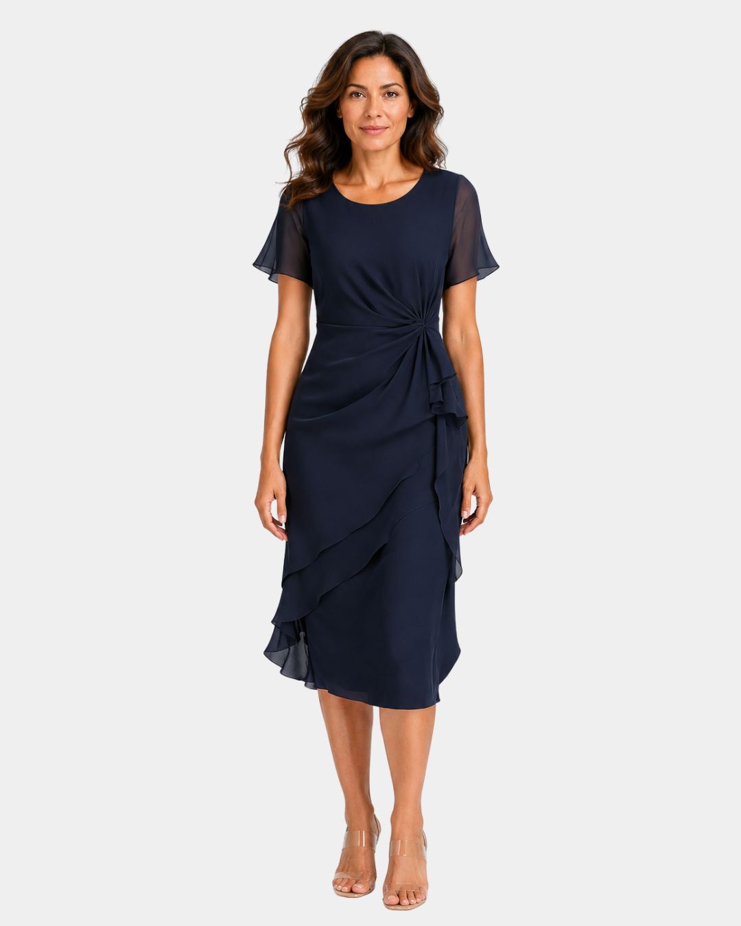Marilou | Robe à taille froncée