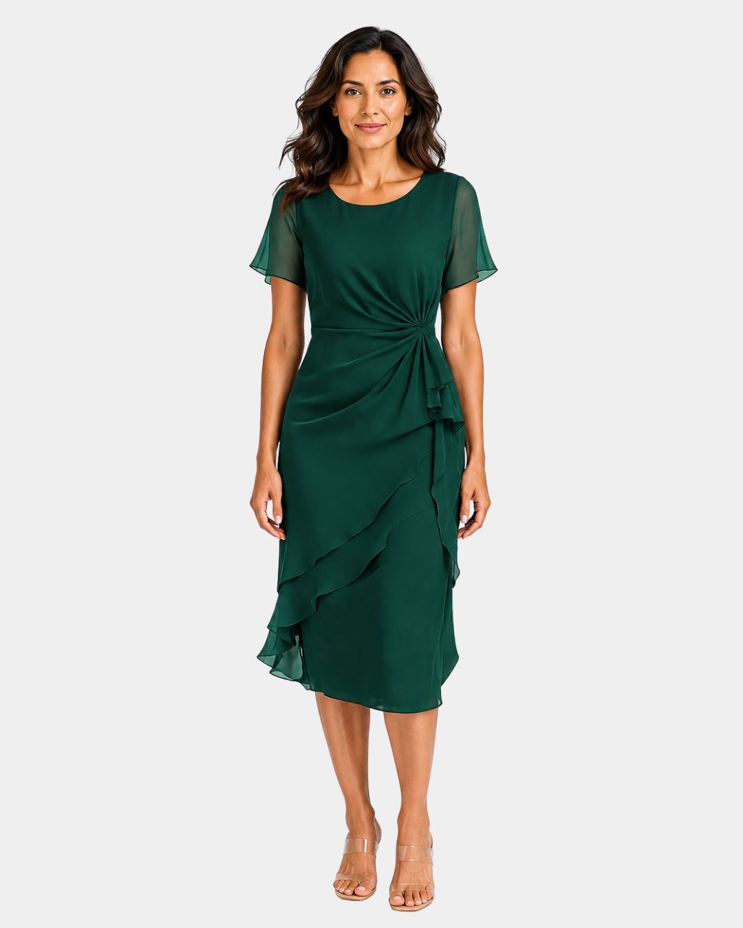 Marilou | Robe à taille froncée
