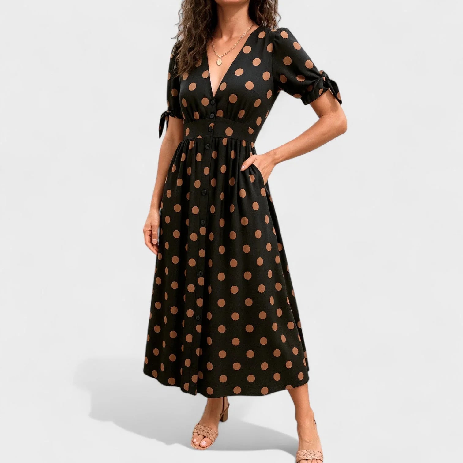 Valentina | Robe Moderne à Pois