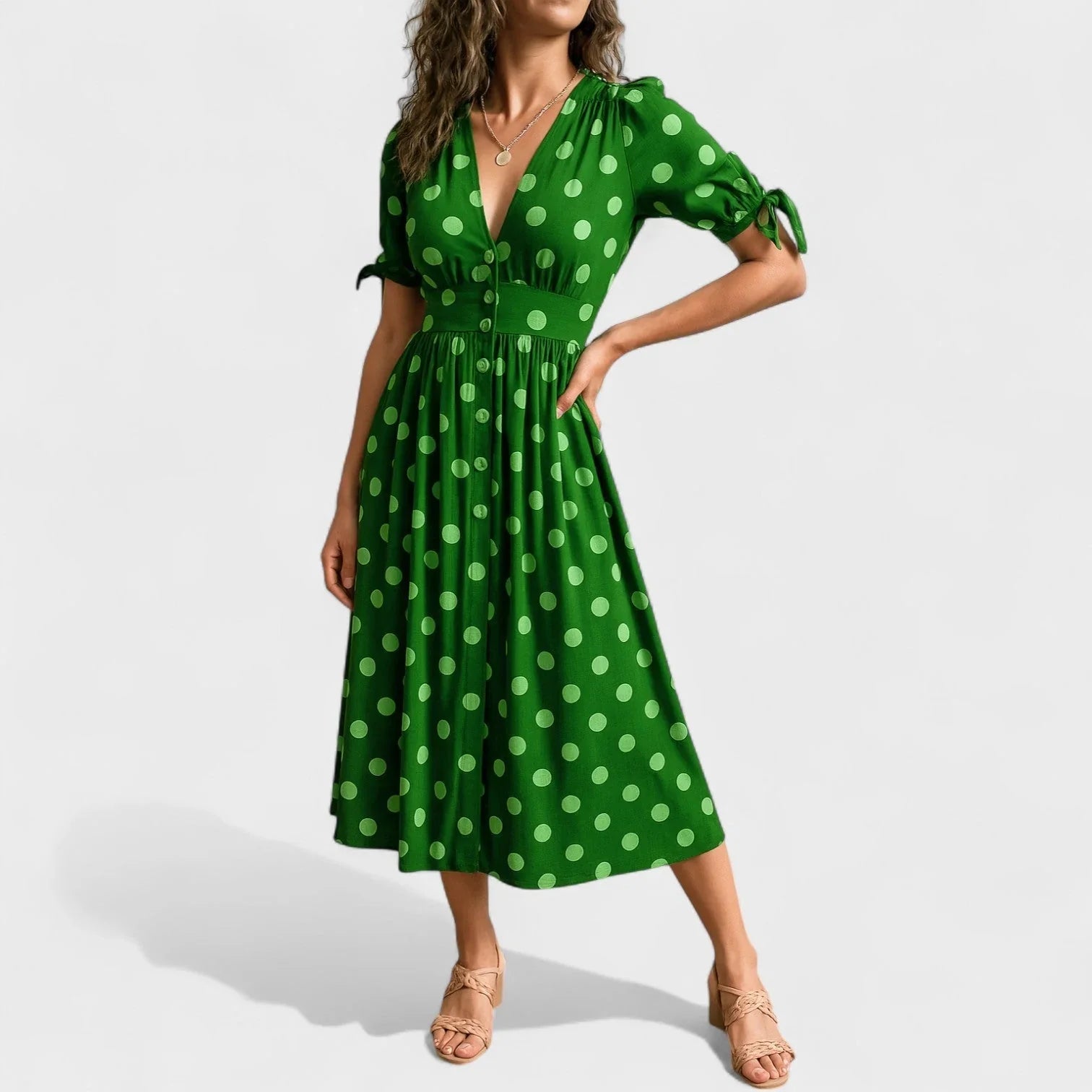 Valentina | Robe Moderne à Pois