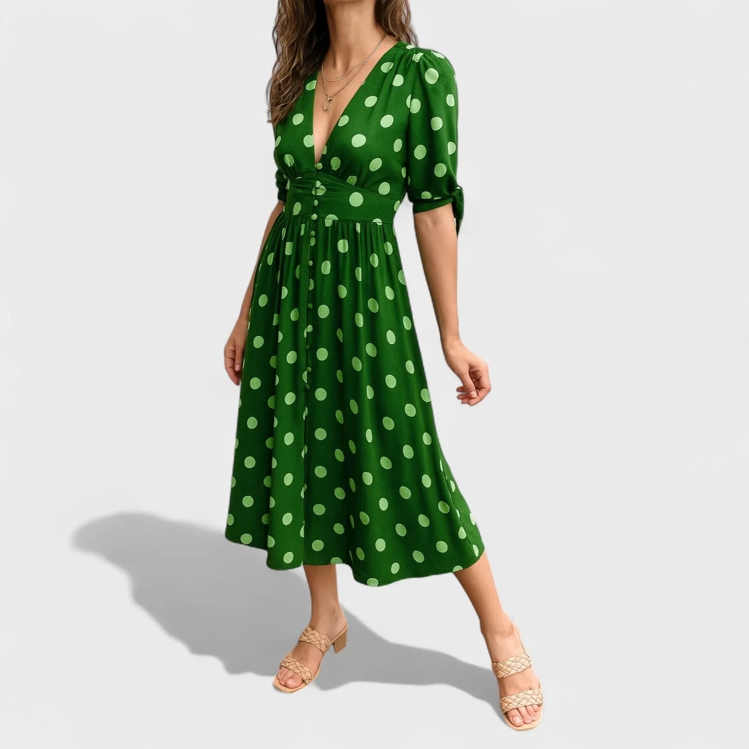 Valentina | Robe Moderne à Pois