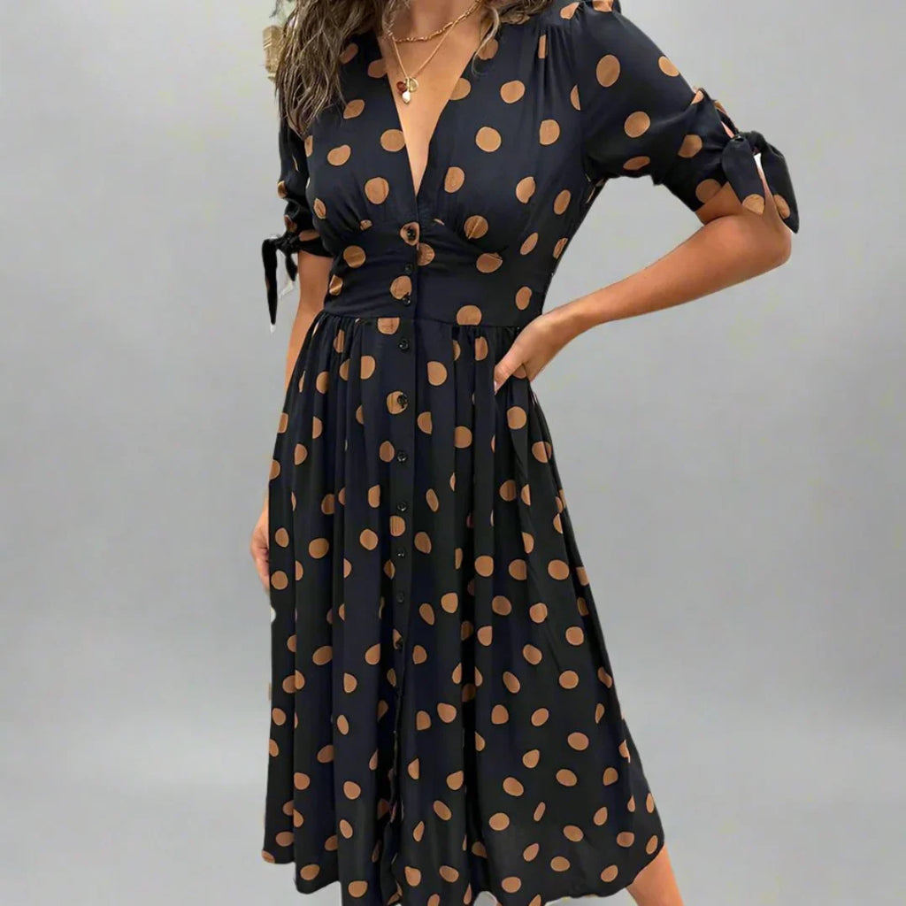 Valentina | Robe Moderne à Pois