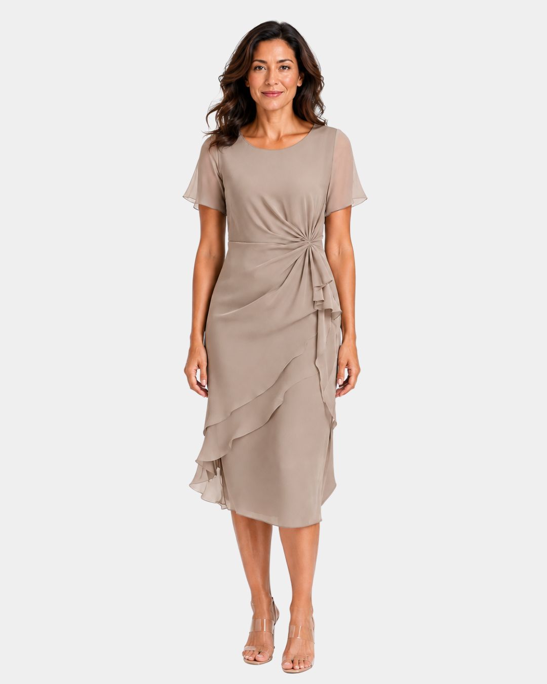 Marilou | Robe à taille froncée