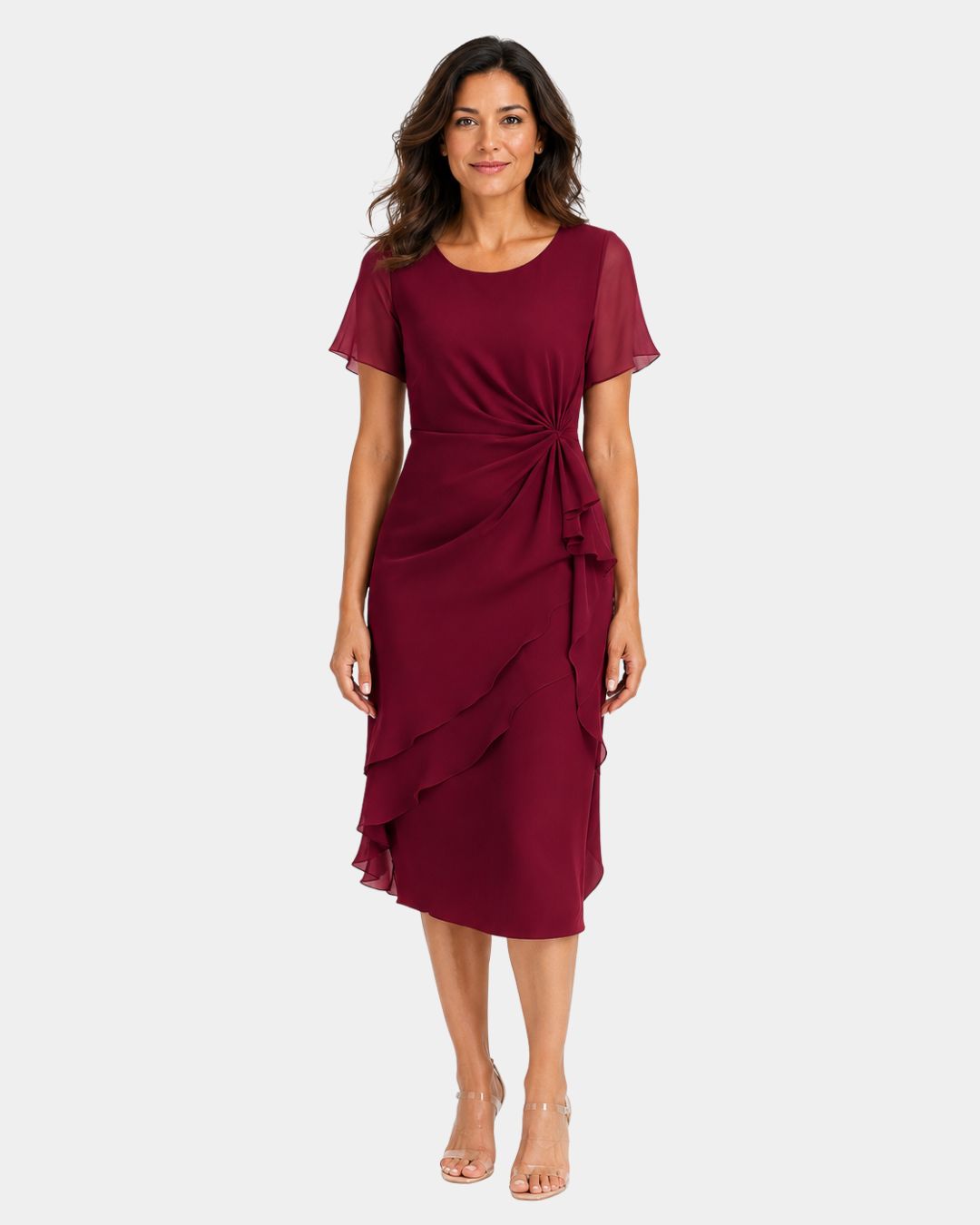 Marilou | Robe à taille froncée