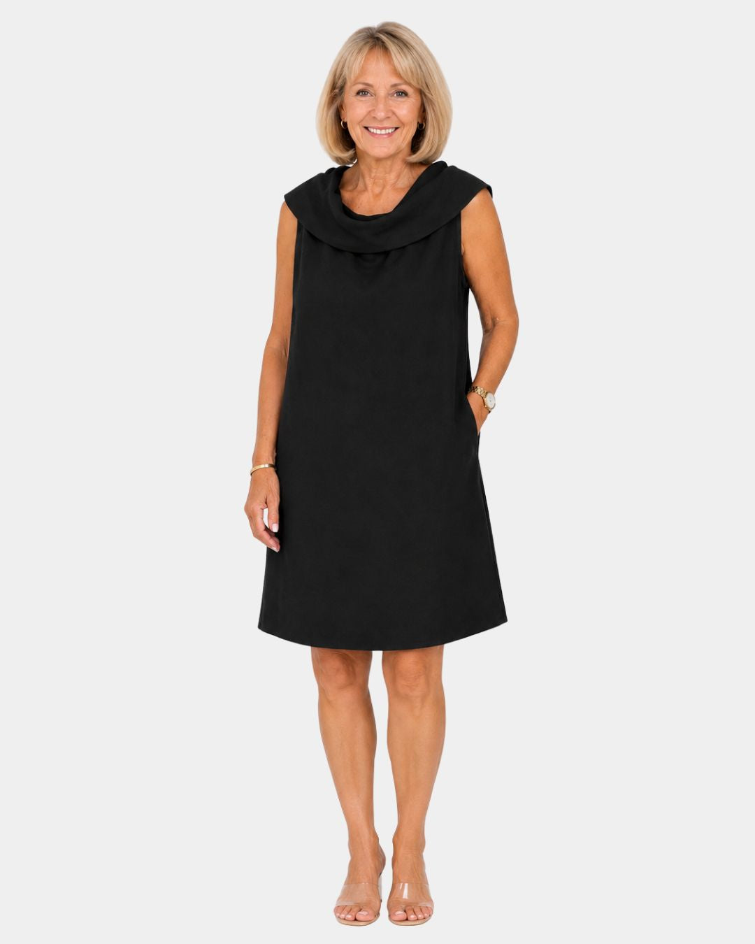 Hildegarde | Robe élégante sans manches