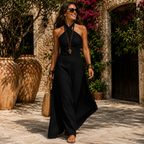 AGATHA – Robe à Décolleté Croisé
