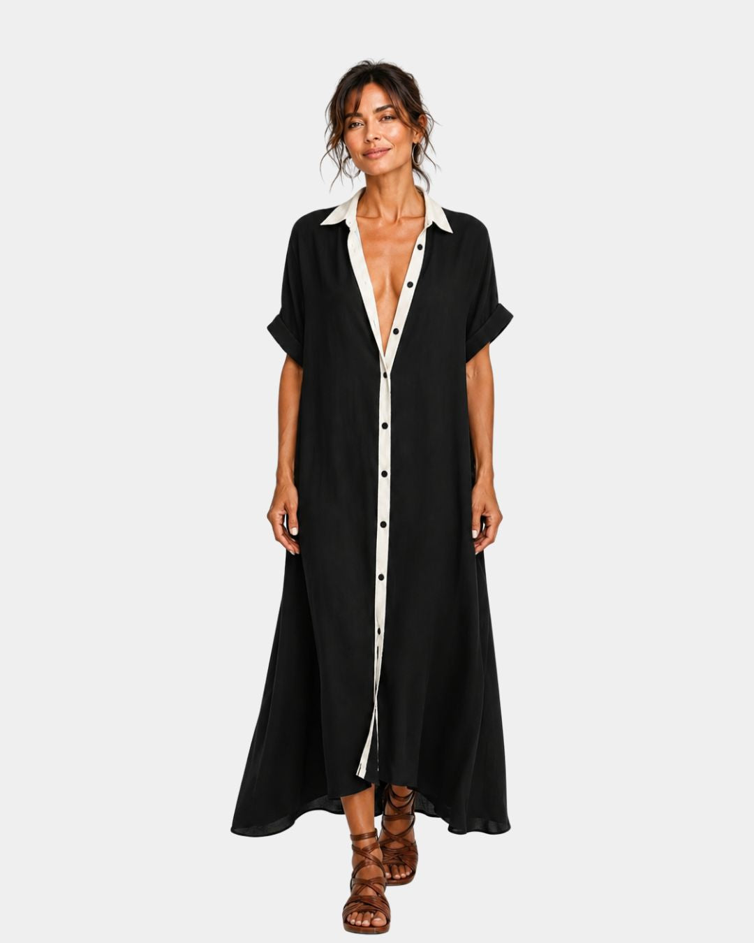Béryl | Robe inspirée d’une chemise