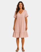 Alixandre | Robe midi texturée